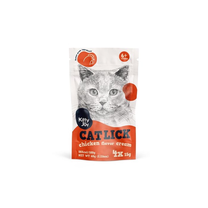 Kitty Joy Cat Lick kanaga kassimaius 4x15g