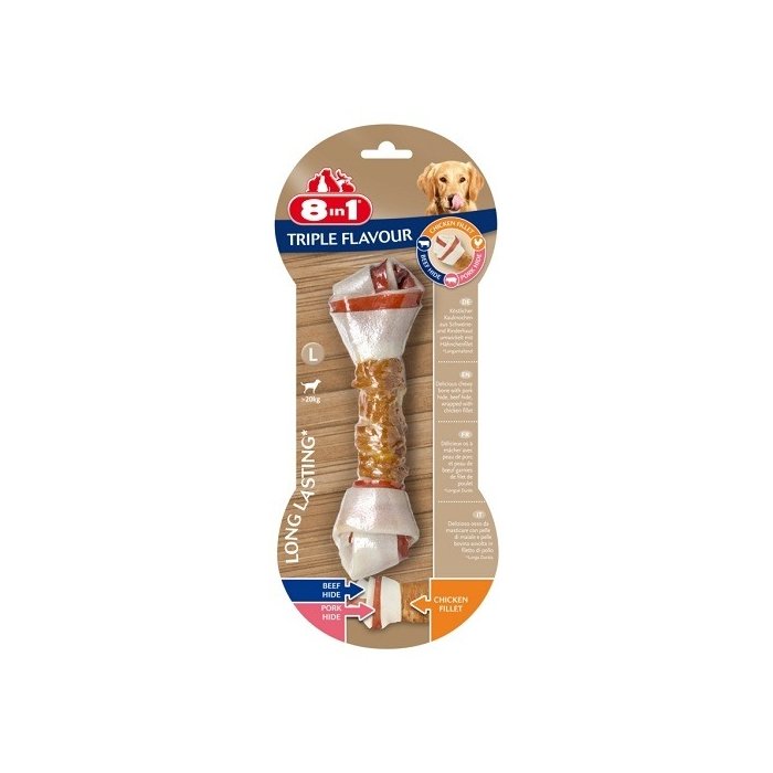 Koera maius 8in1 Flavours Kolme maitsega kont L