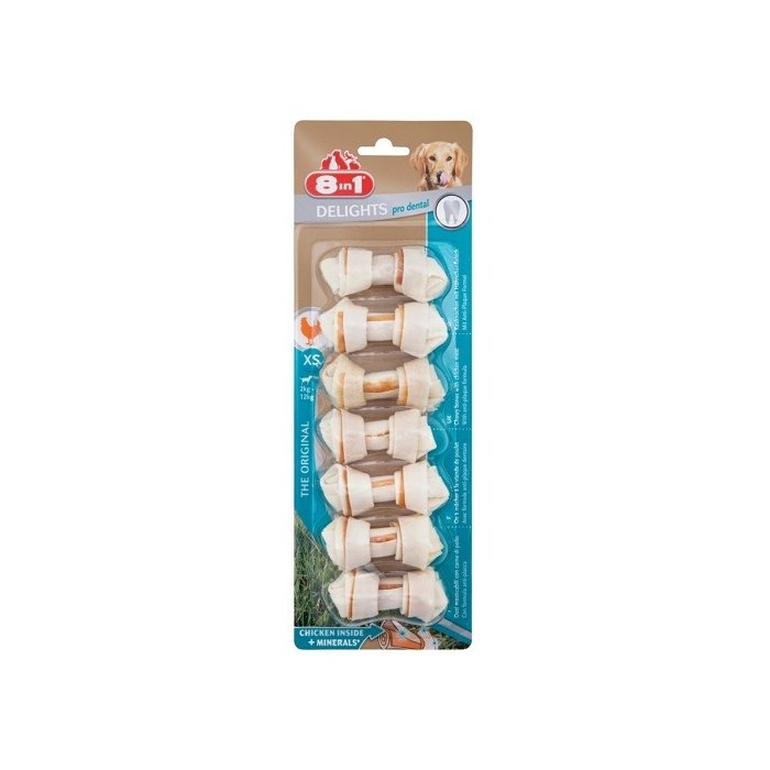 Koera maius 8in1 PRO Dental kondid XS 7tk