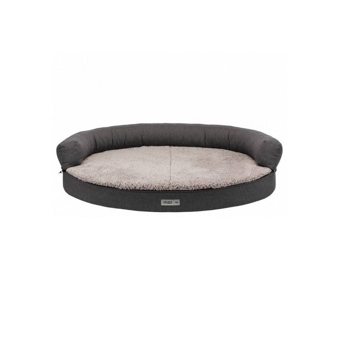 Koera voodi Bendson 75x60cm tumehall/helehall