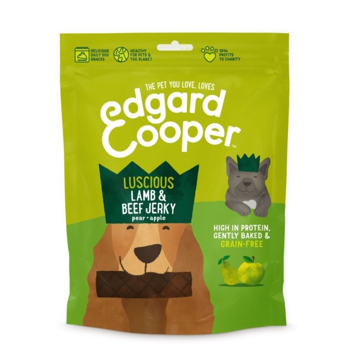 Edgard Cooper koera maius Lamb/Beef Jerky./ 150g