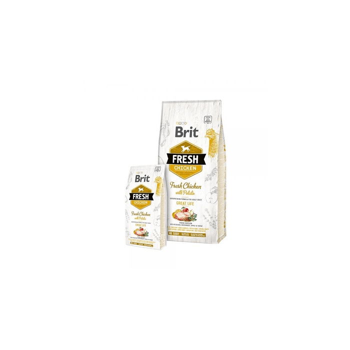 Brit Fresh Chicken with Potato Adult koeratoit 12 kg