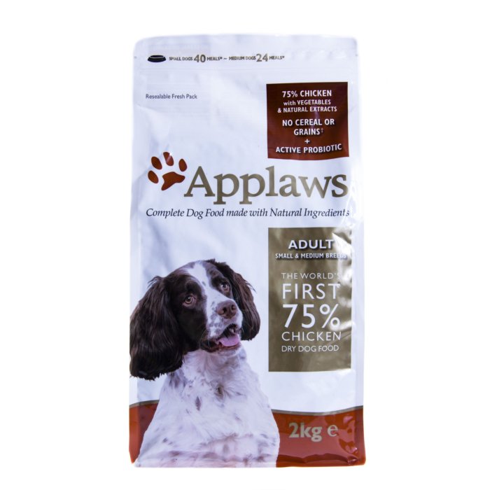Applaws koeratoit väikest/keskmist kasvu koertele kanalihaga / 2kg