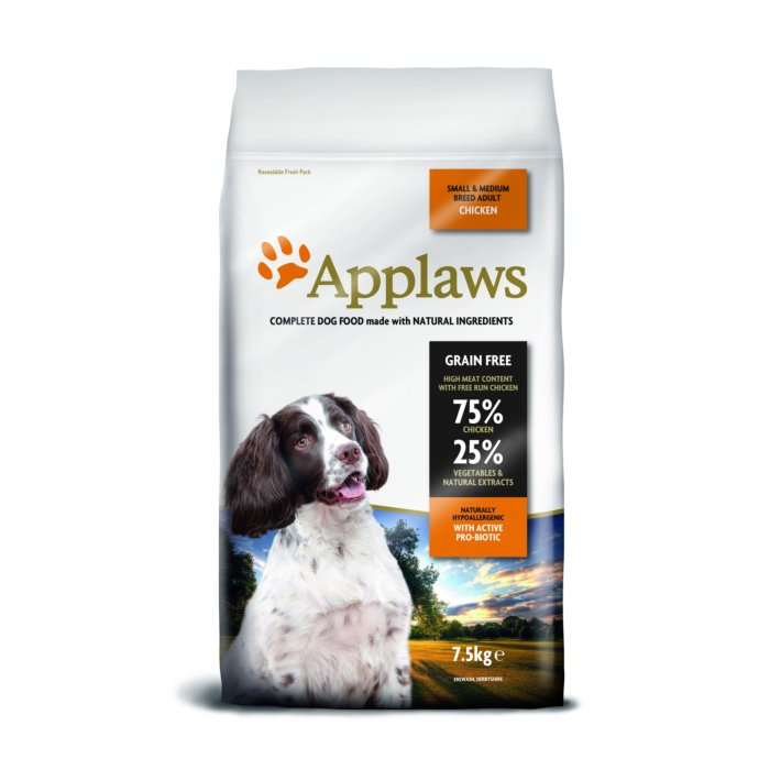 Applaws koeratoit Dog Adult Chicken Small & Medium  / 7,5kg