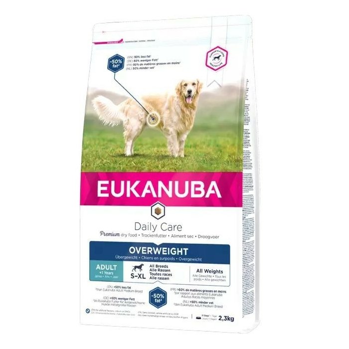 Eukanuba - DailyCare Overweight/Sterilized - для собак склонных к избыточному весу и стерилизованных