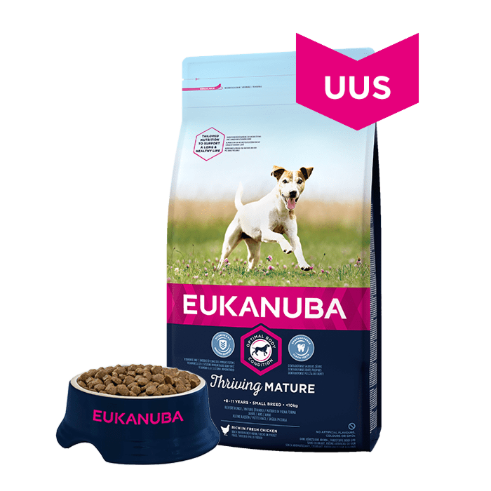Eukanuba - Mature&Senior All Breeds Lamb & Rice для пожилых собак всех пород с ягненком и рисом