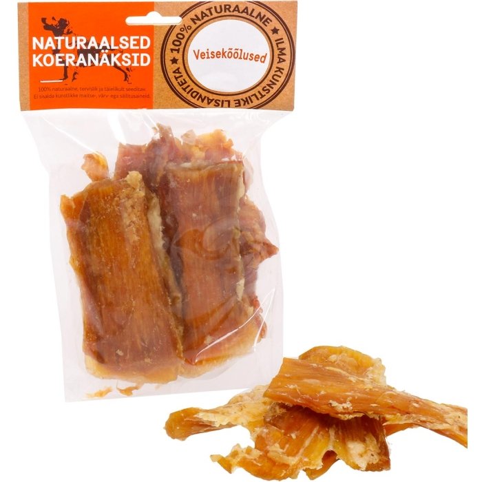 Kuivatatud veise kõõlused- naturaalsed koeranäksid / 200g