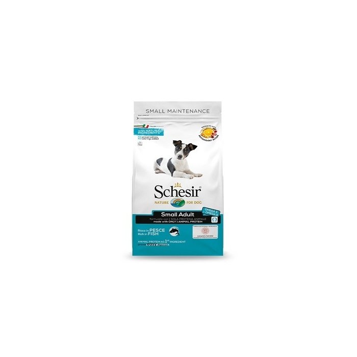 Kuivtoit koertele Schesir Small Adult Maintenance kalaga / 2kg 