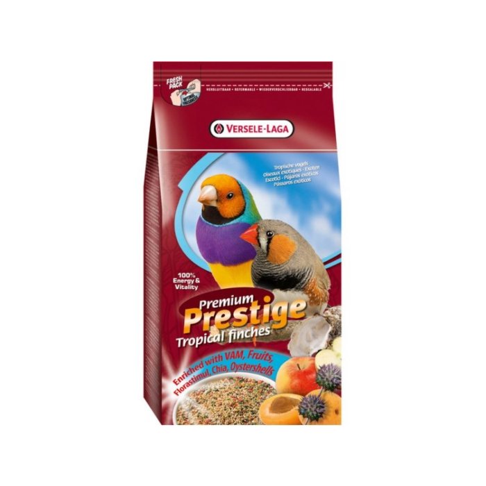 Versele-Laga lindude täissööt Prem.Prestige Tropical Finches / 1kg