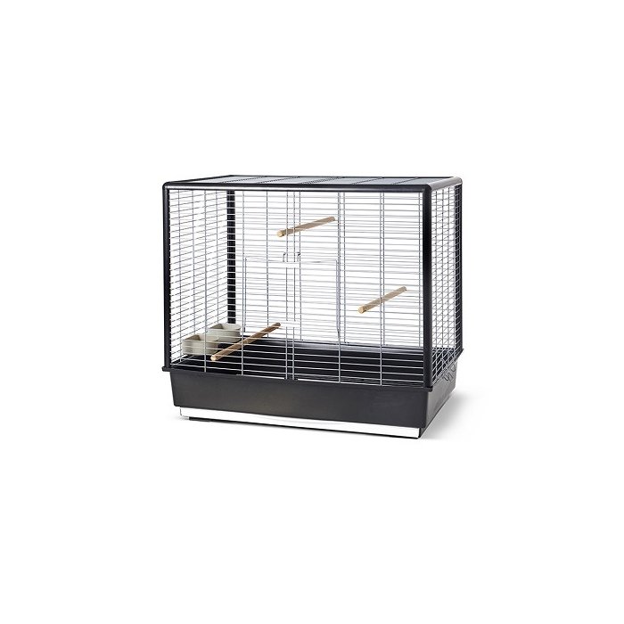 Linnupuur Noah Knock Down 80x50x70cm hõbe/must