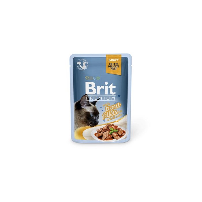 Brit Premium Tuna Fillets märgtoit kassidele tuunikalafileega 85g