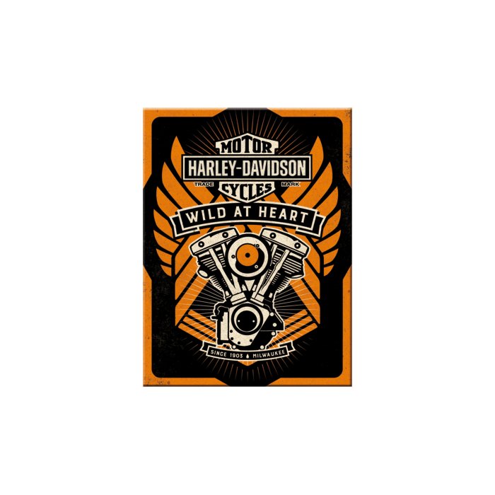 Magnet / Harley-Davidson Wild at Heart / LM