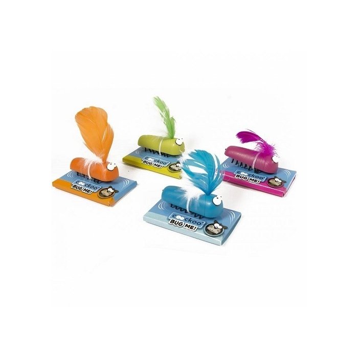 Mänguasi kassidele Coockoo Bug Me! 13,5cm