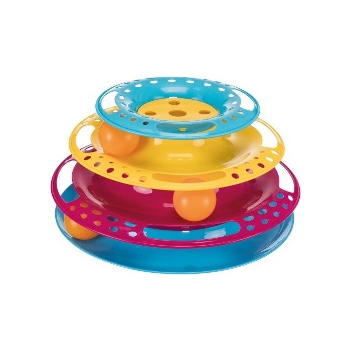 Mänguasi Cat circle tower Catch the Balls / 25x13cm