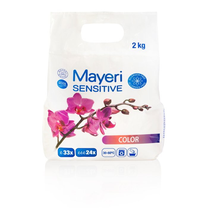 Mayeri pesupulber Sensitive Color / 2kg