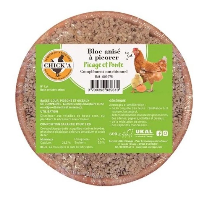 Merekarbibrikett Chick´a kanadele 600g