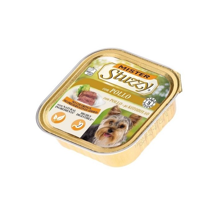Täissööt (konserv) MISTER STUZZY Dog kanalihaga 150g