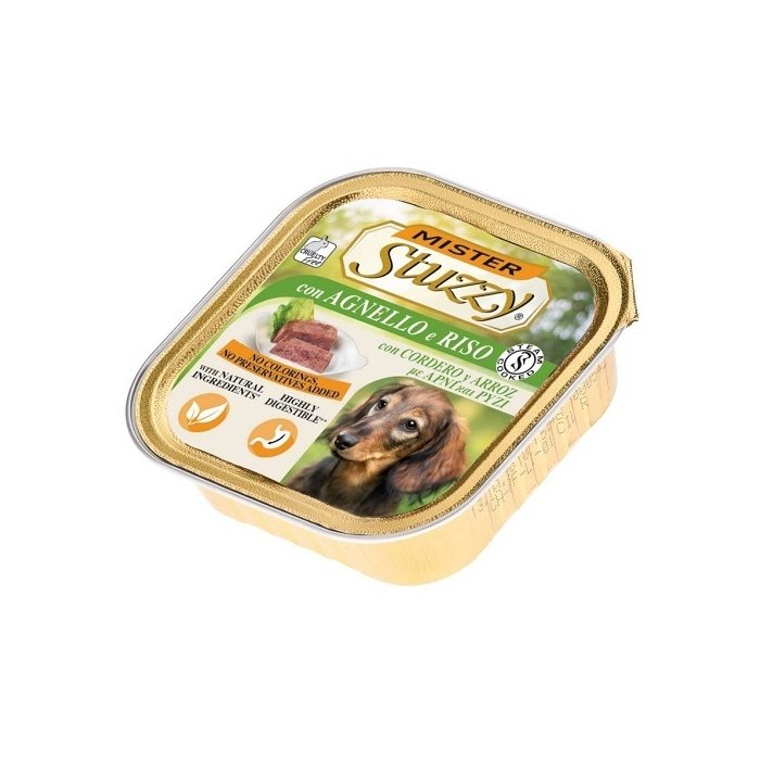 Täissööt (konserv) MISTER STUZZY Dog 150gr lambaliha riisiga