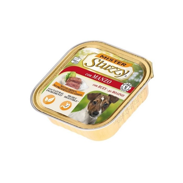 Täissööt (konserv) MISTER STUZZY Dog 150gr loomalihaga