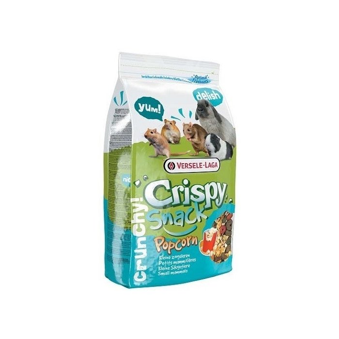 Crispy Snack Popcorn Maitsvad ja kerged suupisted küülikutele ja närilistele 650g