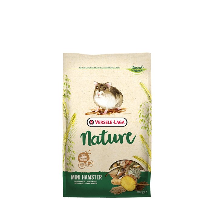 Versele-Laga Nature Mini Hamster täisväärtuslik sööt hamstritele / 400g