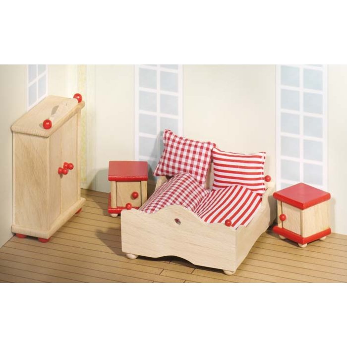 Nukumaja mööbel "Magamistuba" (punane) 