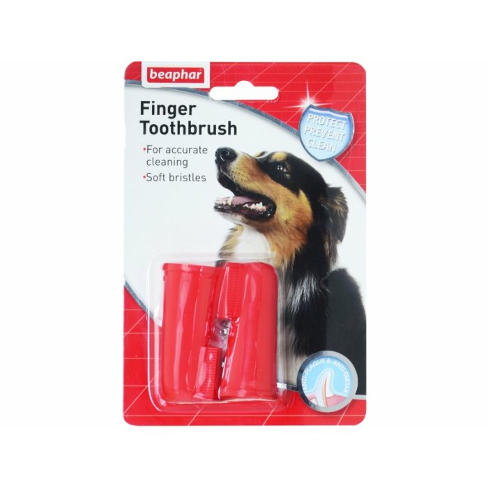 Зубная щетка Finger Toothbrush на палец для собак и кошек