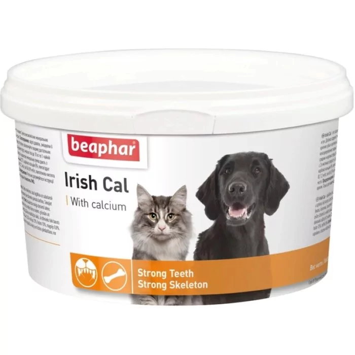 Beaphar Кормовая добавка Irish Cal для беременным и кормящим кошек и собак, 500 г