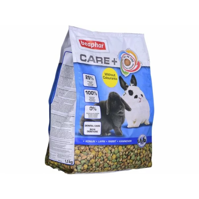 Beaphar Care+ kuivtoit küülikutele / 1,5kg