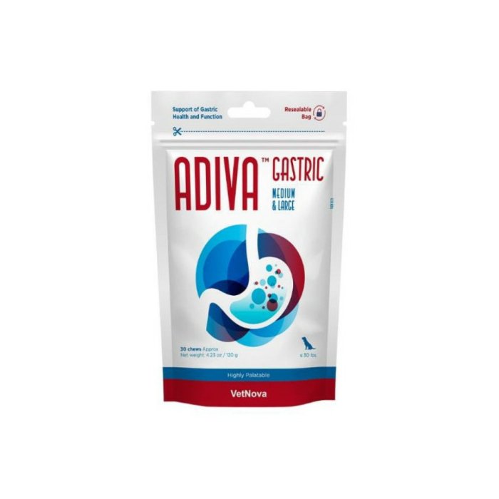 VET-ADIVA Gastric Chews MEDIUM/LARGE N30 (mao fn. toetuseks)