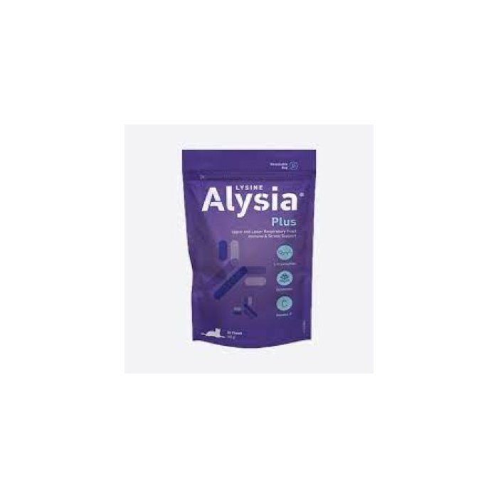 VET-ALYSIA Plus N30 (lüsiini ja trüptofaaniga söödalisand kassidele)