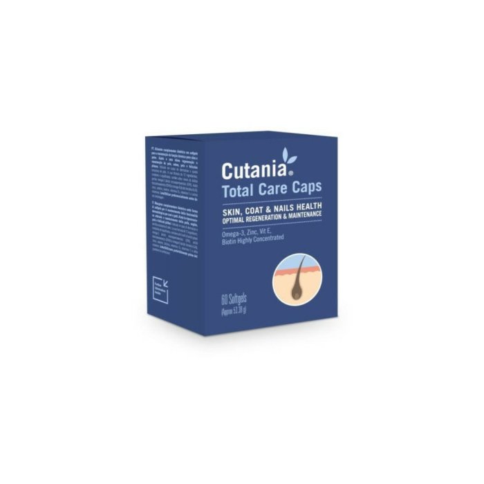 VET-CUTANIA Total Care Caps N60 (naha ja karvastiku toetuseks)
