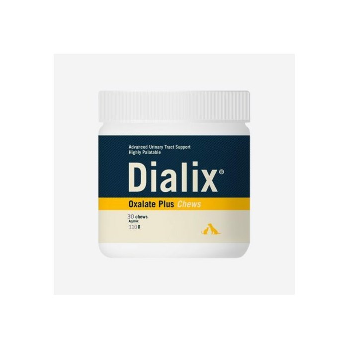 VET-DIALIX Oxalate PLUS Chew N30 (oksalaatkivide profülaktika)