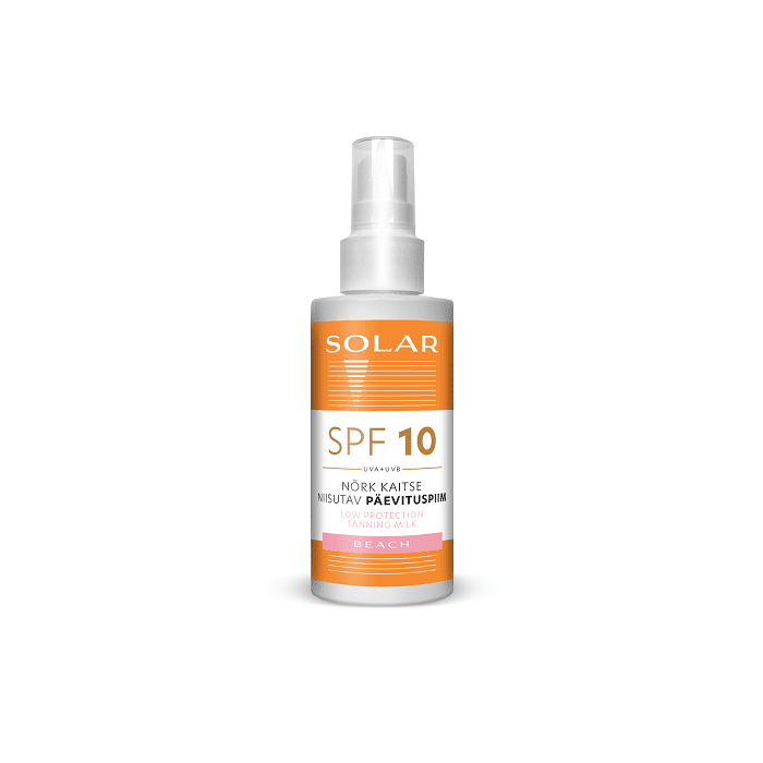 Solar päevituspiim SPF 10 150ml 