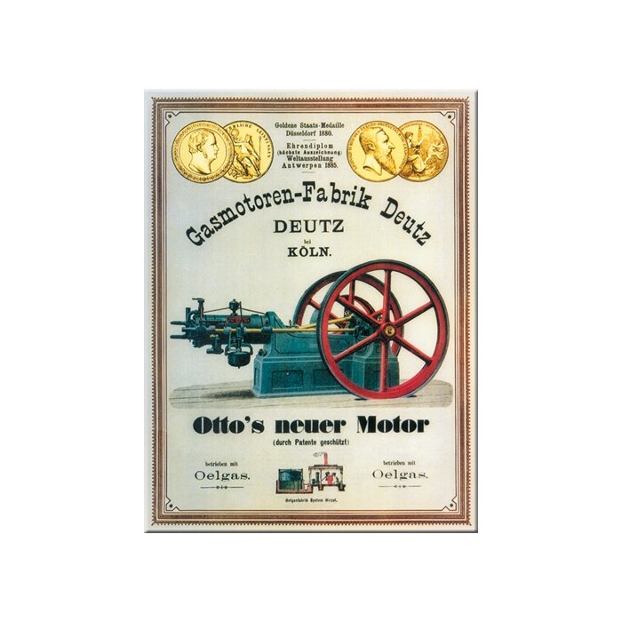 Magnet / Deutz Otto's neuer Motor / LM