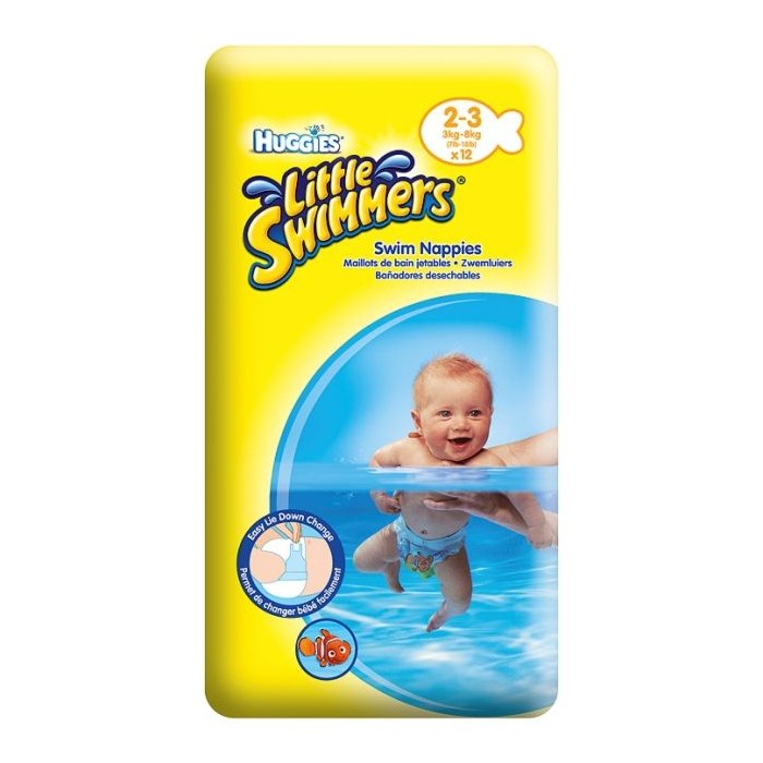 Huggies püksmähkmed Little Swimmers (2-3) / 3-8kg / 12tk / LM