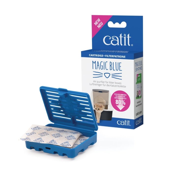 Catit Magic Blue Catridge/kassett+padjakesed 1 kuuks 