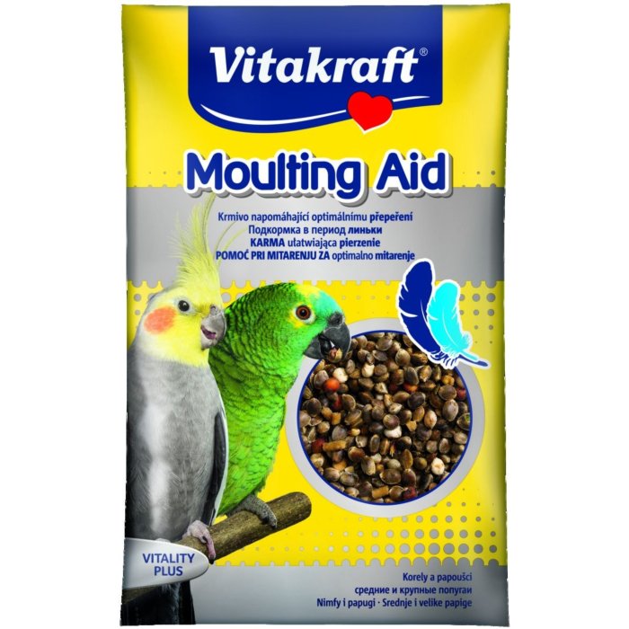 Vitakraft papagoide täiendsööt Moulting Aid / 20g 