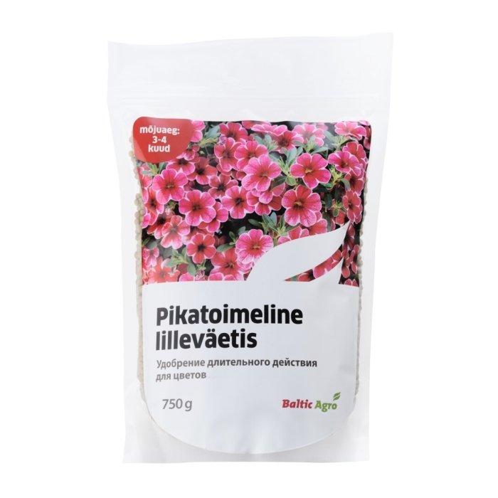 Pikatoimeline lilleväetis 750g