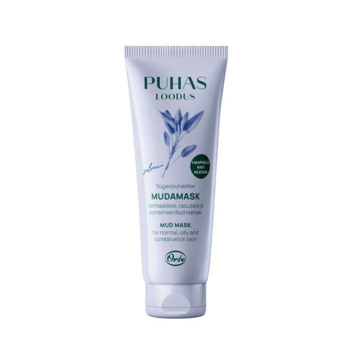 Puhas Loodus sügavpuhastav Mudamask 75 ml