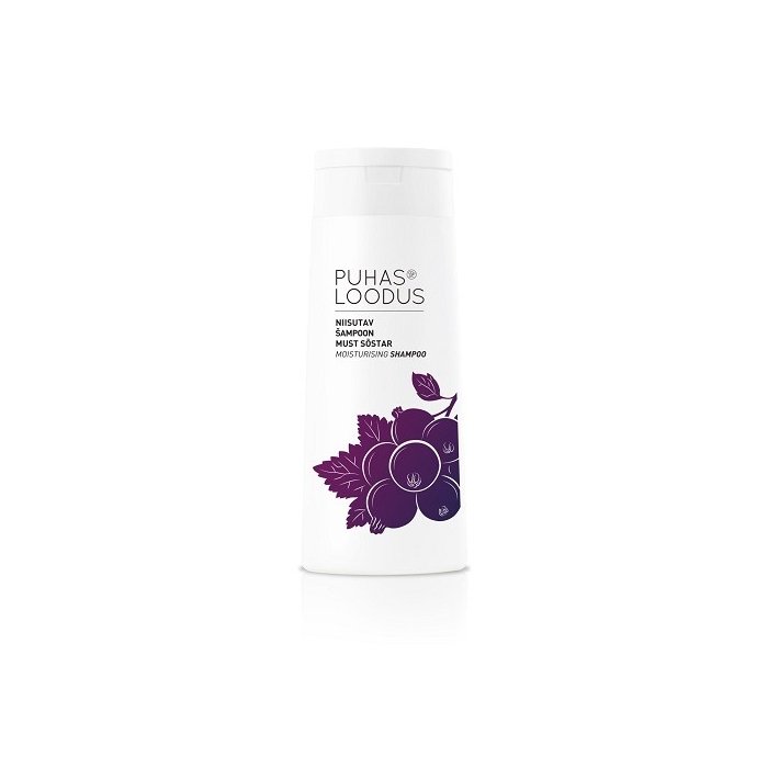 Orto Puhas Loodus niisutav šampoon Mustsõstar / 250ml