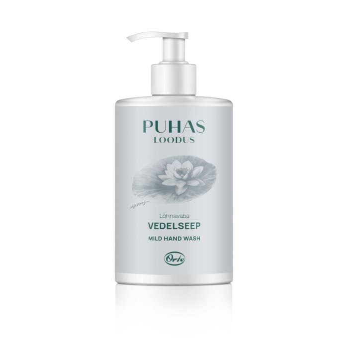 PUHAS LOODUS vedelseep Vesiroos / 500ml