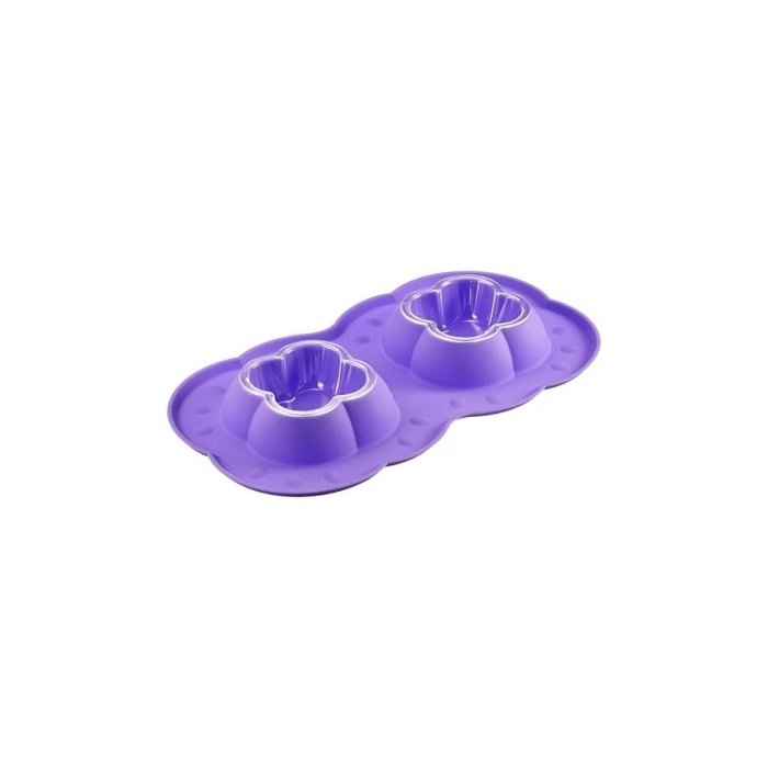 Plastikust kauss Double alusega 200mlx42x23cm