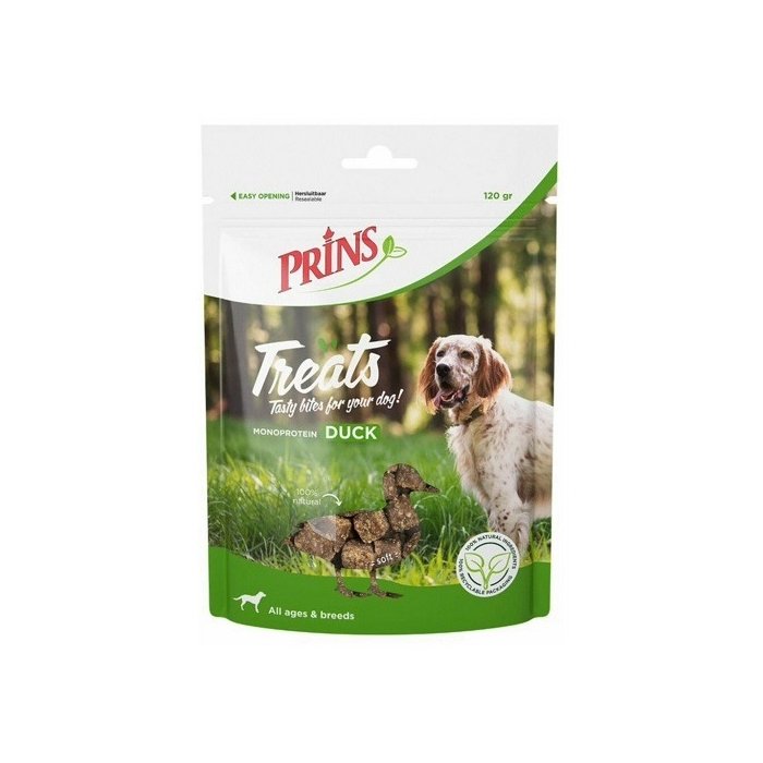 Prins Dog Snack kuubikukujulised maiused koertele pardilihaga / 120g