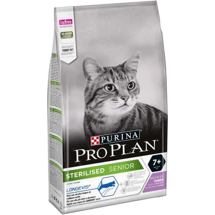 Pro Plan Sterilized Cat Salmon & Rice для стерилизованных кошек с лососем и рисом / 10kg