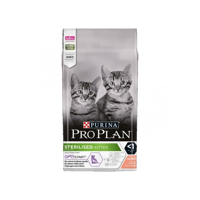 Pro Plan steriliseeritud  kassipoja täissööt lõhega / 1,5kg
