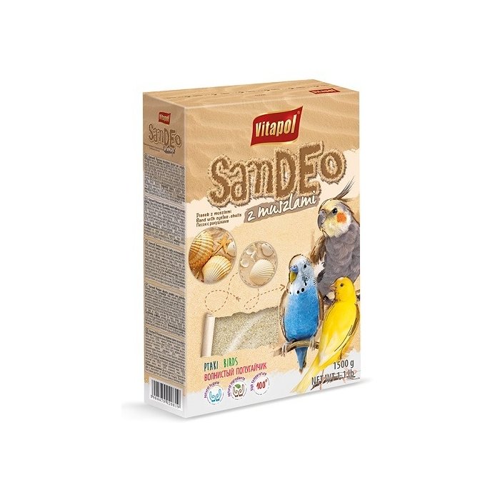 Puuriliiv lindudele - merekabid 1,5 kg