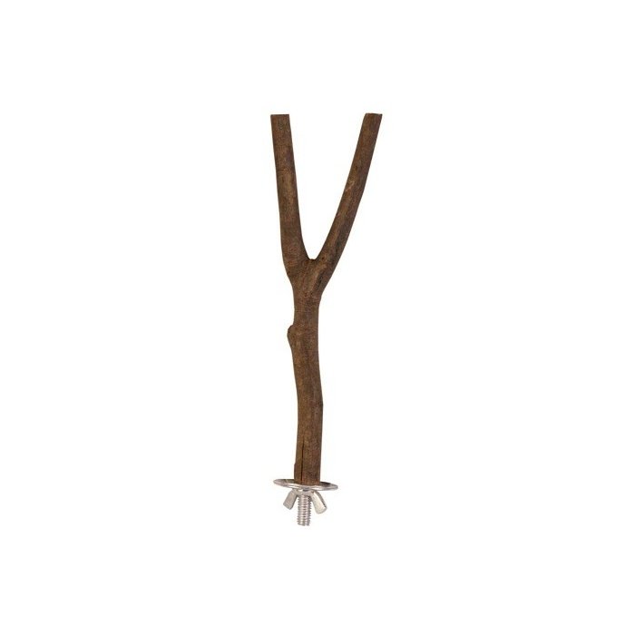 Puuripulk lindudele Natural Living, Y-kujuline, 20 cm/ø 15 mm.