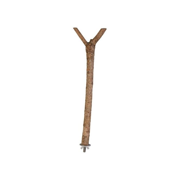 Puuripulk lindudele Natural Living, Y-kujuline, 35 cm/ø 18 mm