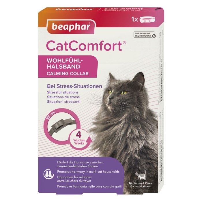 Rahustav feromoonkaelarihm kassidele CatComfort